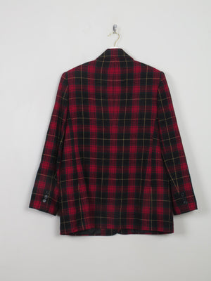 Women's Vintage Tartan Blazer M/L - The Harlequin