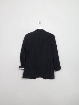 Men's Vintage Navy Pinstripe Jacket 38"/S - The Harlequin