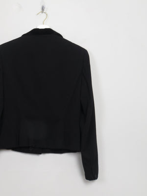 Women's Vintage Black Wool 1950s Jacket S/M
