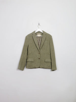 Women's Green Tweed Tailored Easton Neston Jacket S