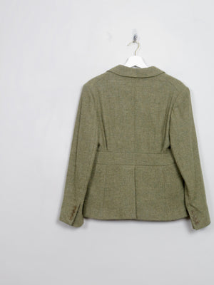 Women's Green Tweed Tailored Easton Neston Jacket S