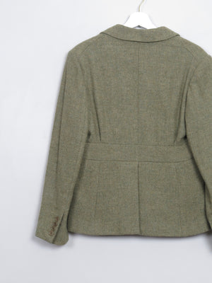 Women's Green Tweed Tailored Easton Neston Jacket S