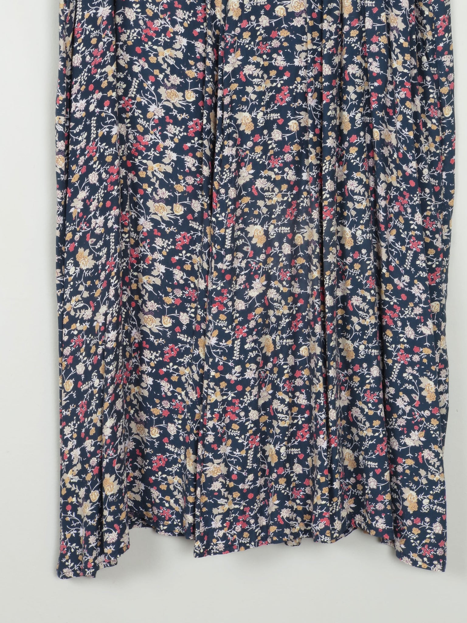 Vintage Floral Button Down Skirt L - The Harlequin