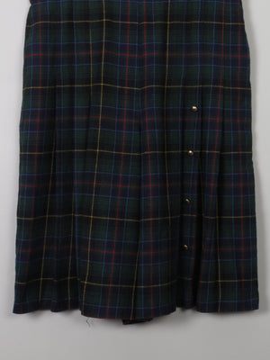 Women's Vintage Tartan Culottes L/XL - The Harlequin