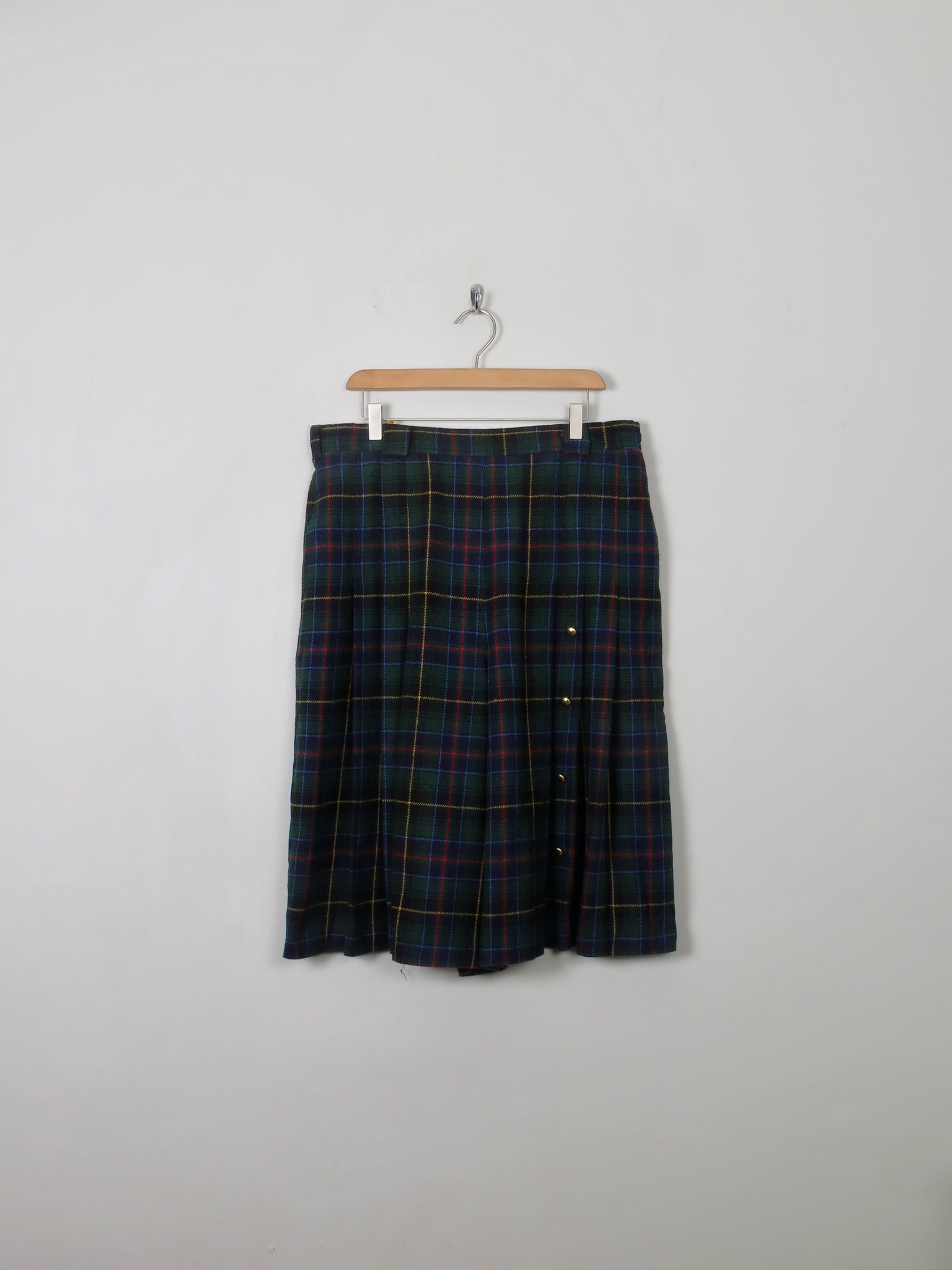 Women's Vintage Tartan Culottes L/XL - The Harlequin