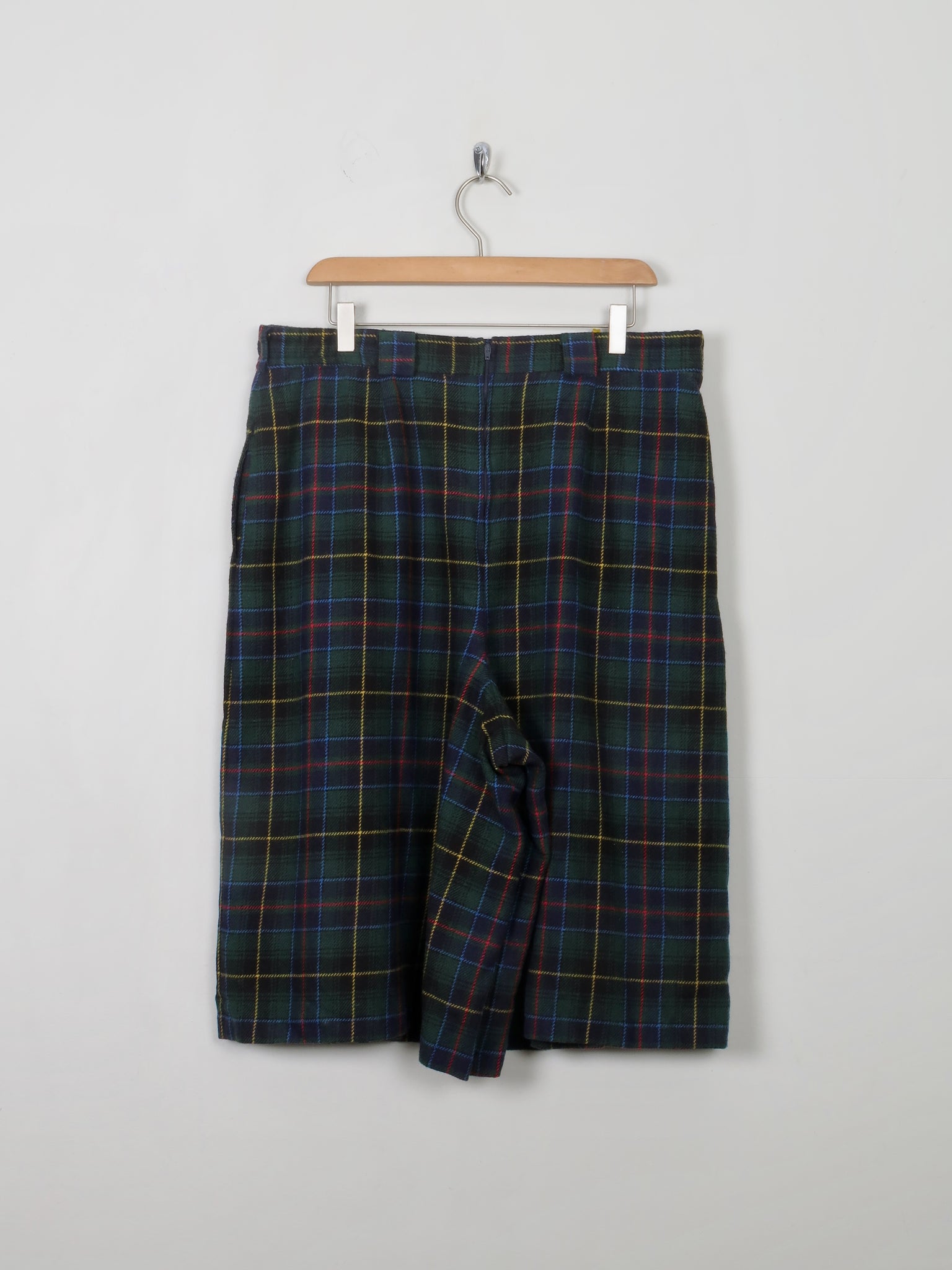 Women's Vintage Tartan Culottes L/XL - The Harlequin