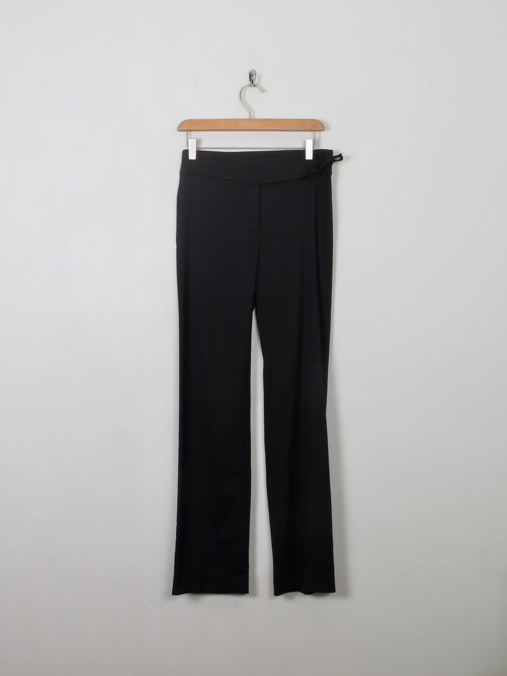 Women's Vintage Black Joesph Trousers 27"W - The Harlequin