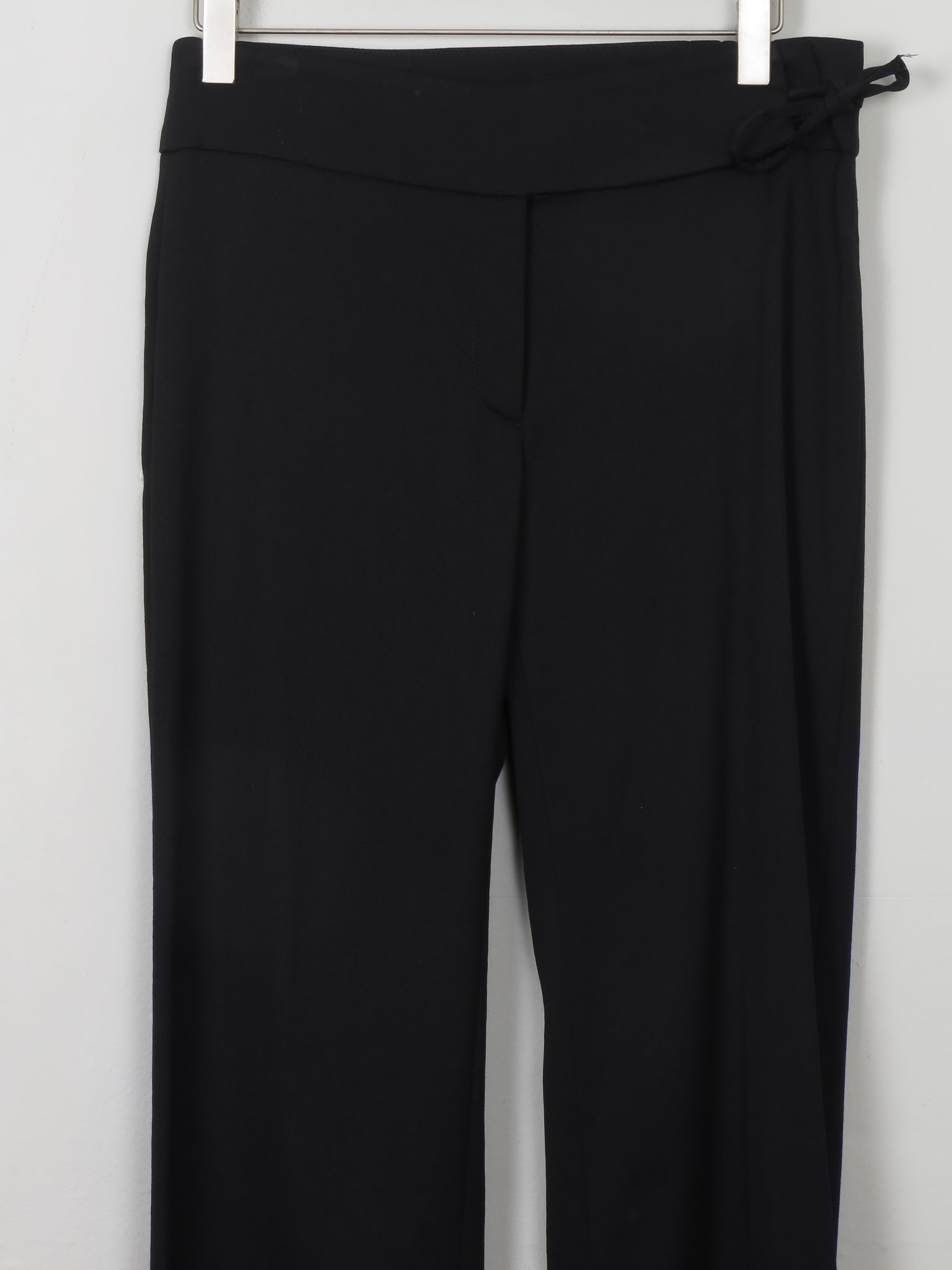 Women's Vintage Black Joesph Trousers 27"W - The Harlequin