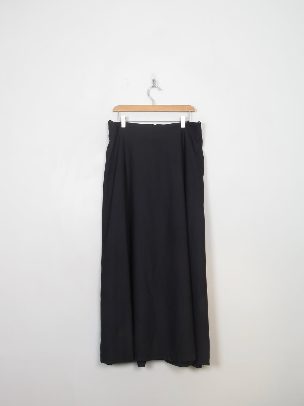 Vintage Black Long Skirt 32" W /L