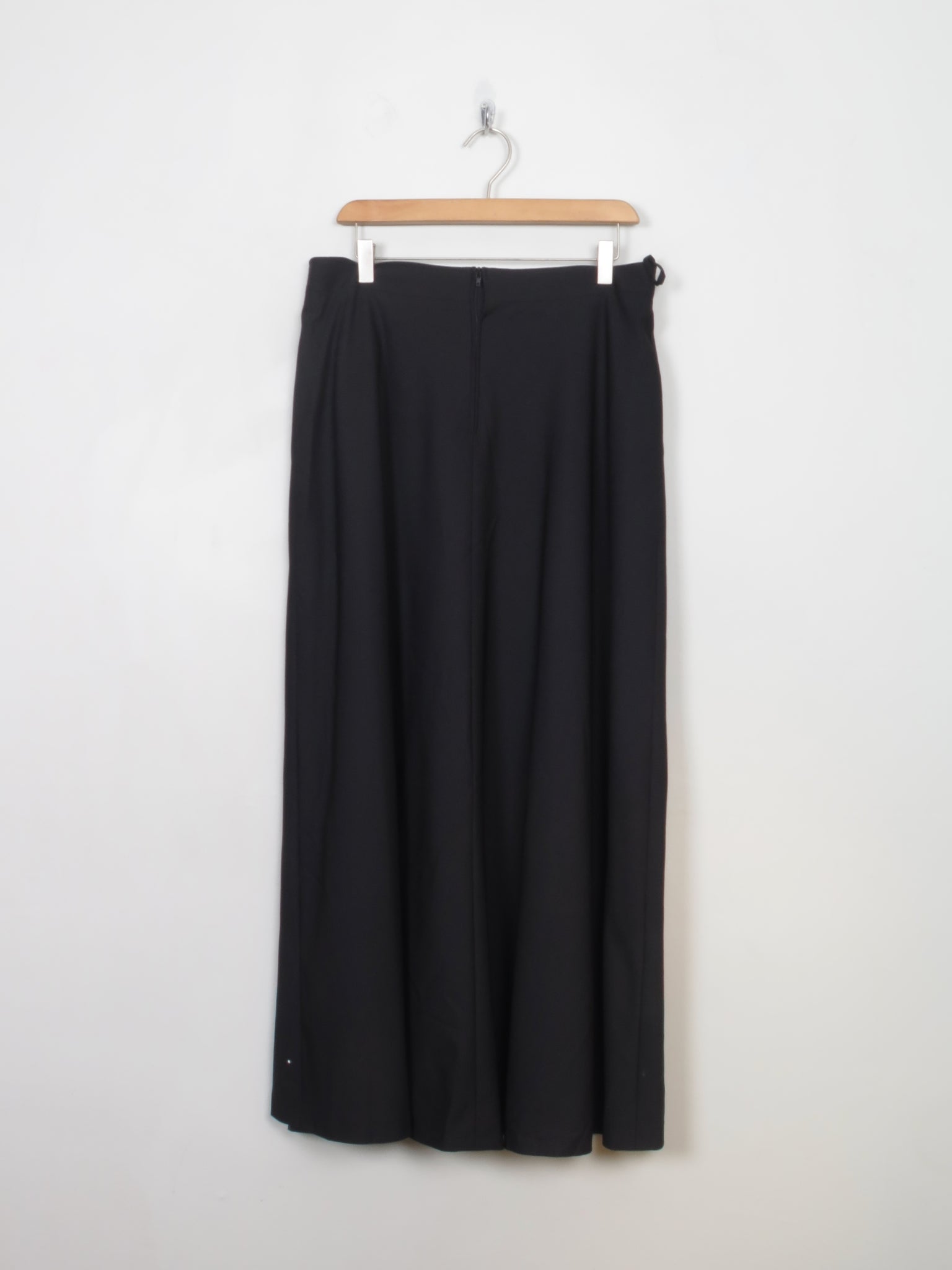 Vintage Black Long Skirt 32" W /L