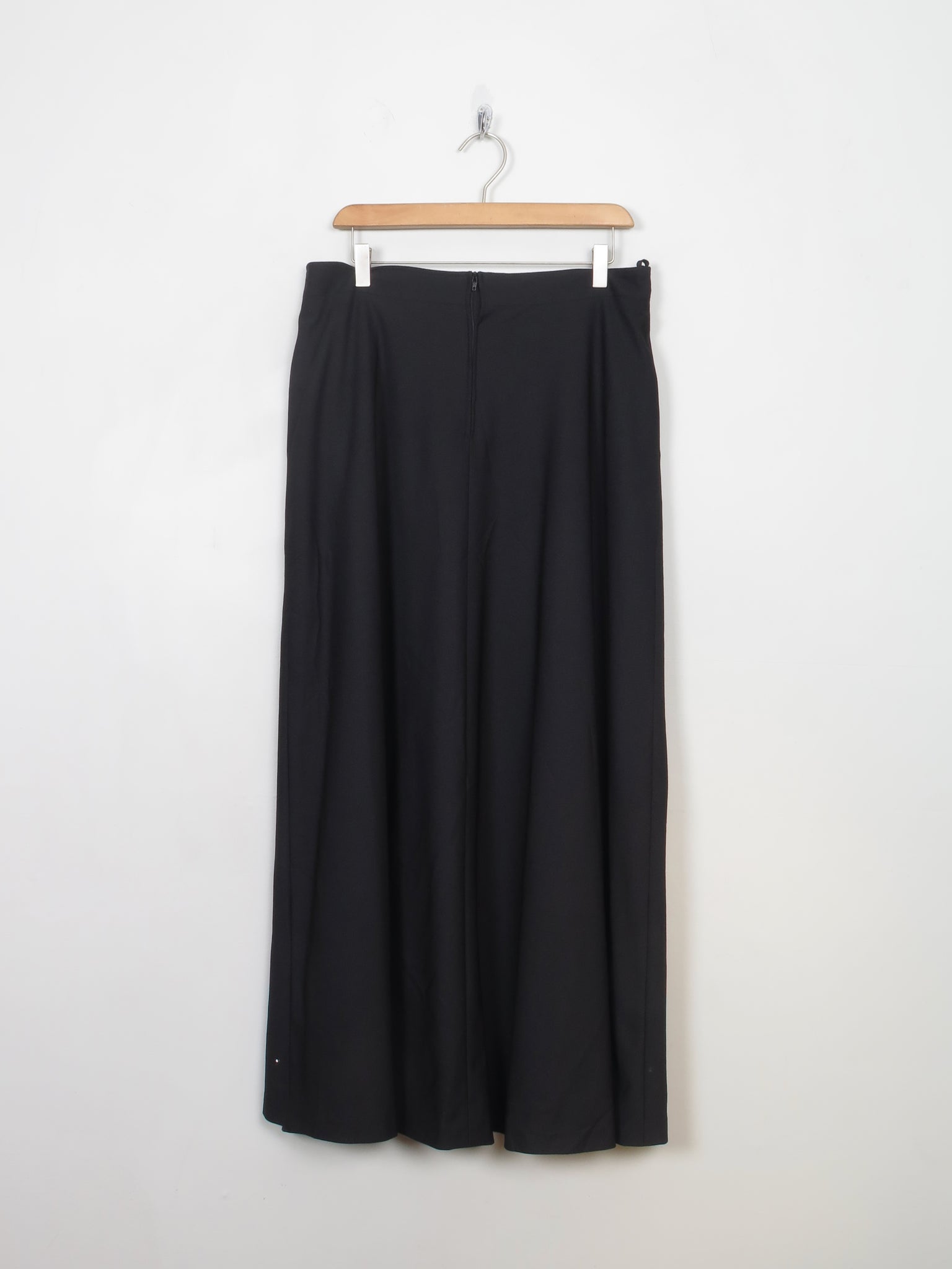Vintage Black Long Skirt 32" W /L