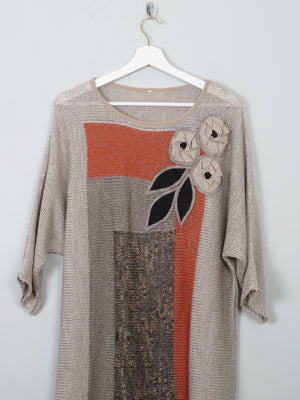 Women's Vintage Jumper M/L - The Harlequin