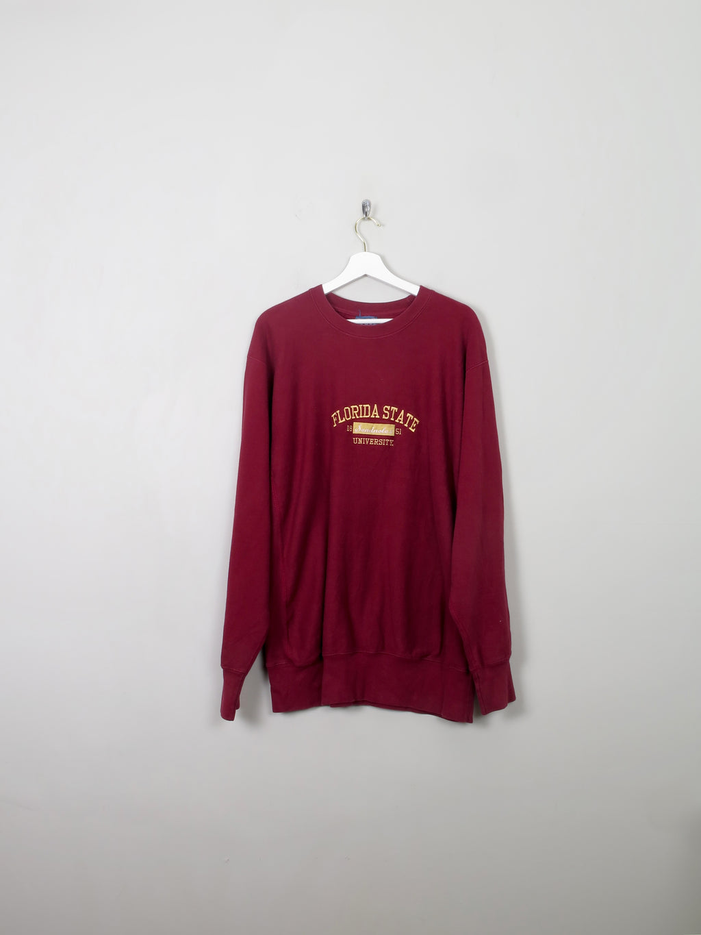 Men's Vintage Florida State Sweatshirt L - The Harlequin