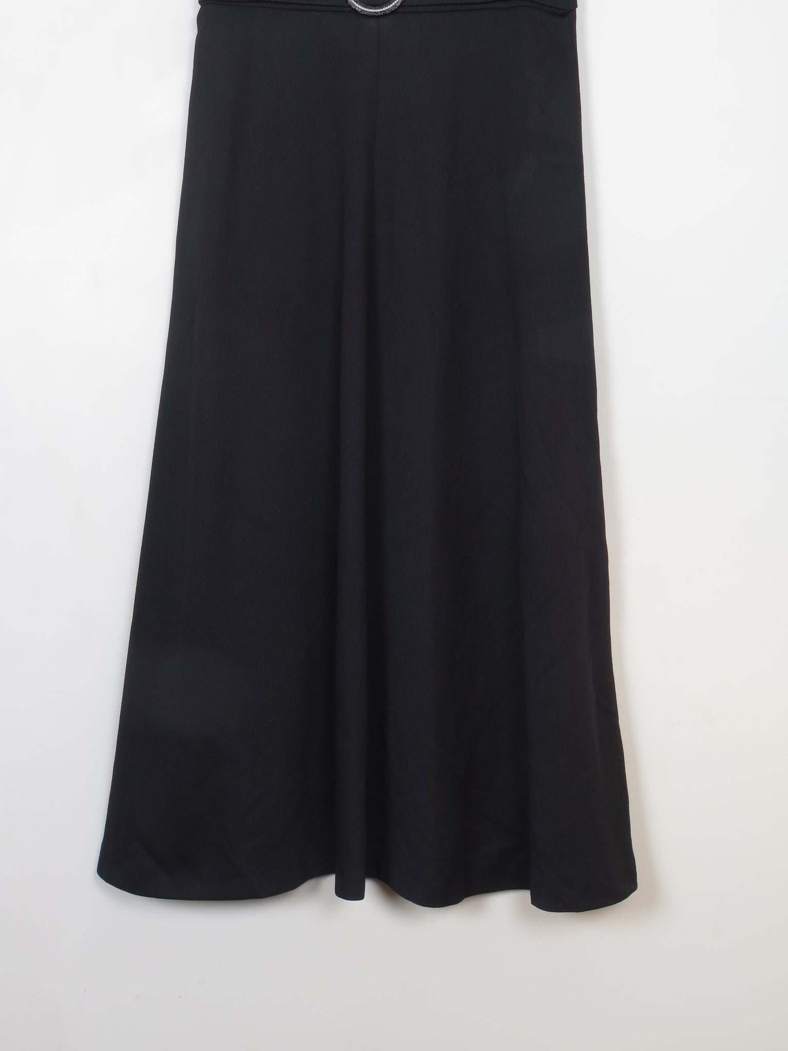 Vintage Black Long Skirt S / 29" W