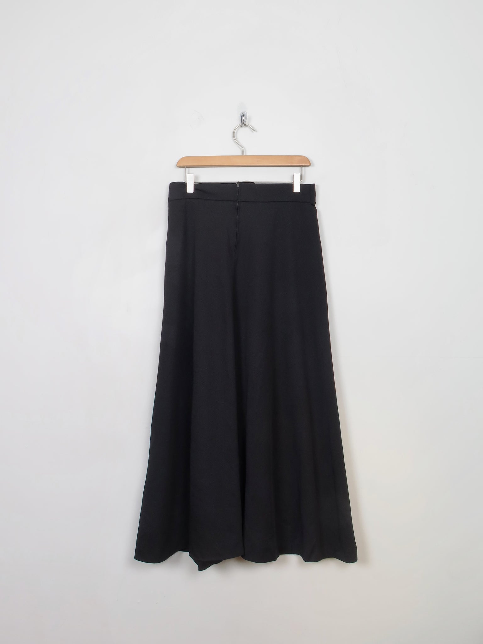 Vintage Black Long Skirt S / 29" W
