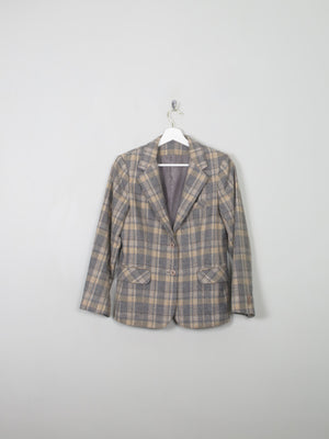 Women's Vintage Check Jacket XS - The Harlequin