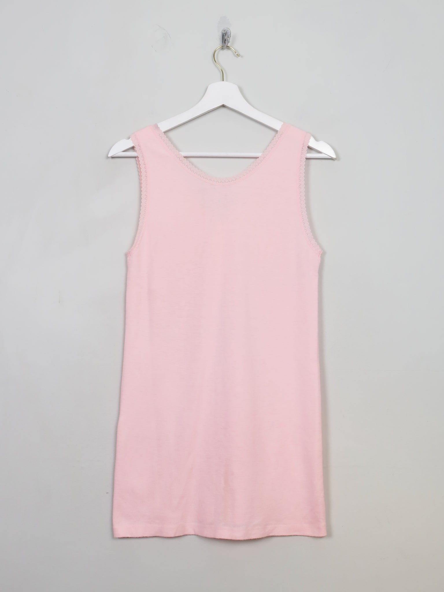 Women's VIntage Pink Vest Top L