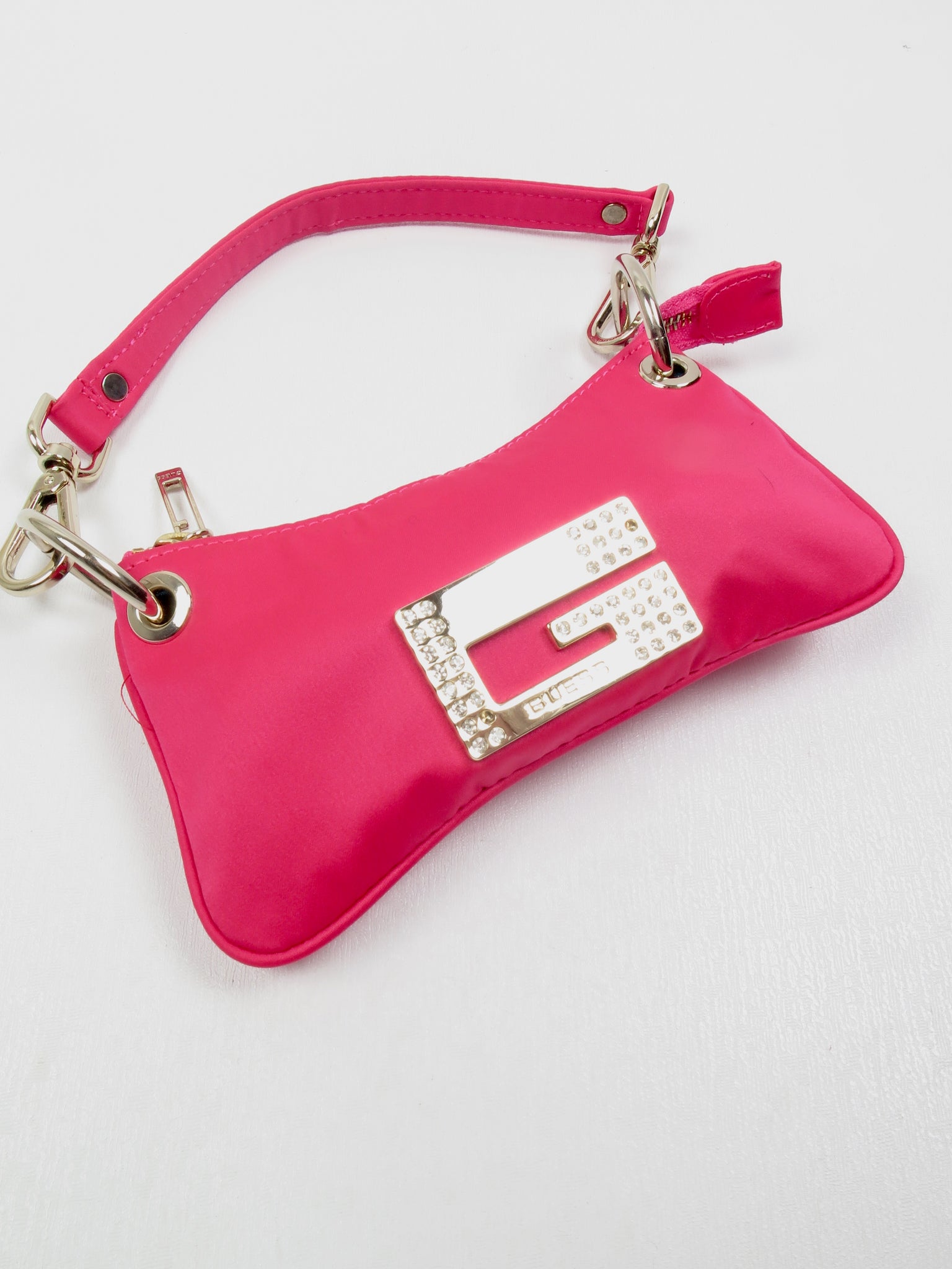 Vintage Cerise Pink Guess Small Bag
