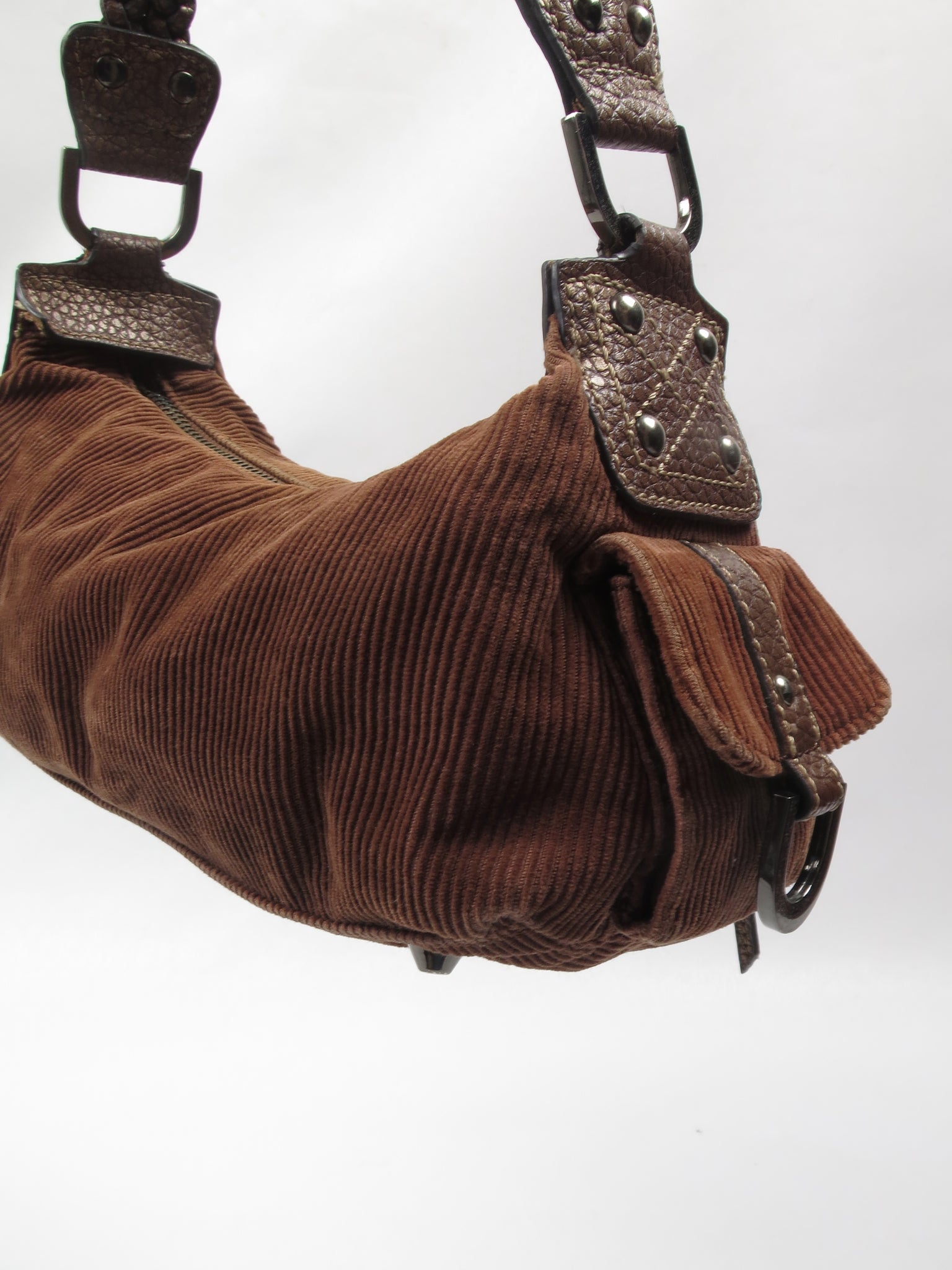 Vintage Brown Guess Shoulder Bag