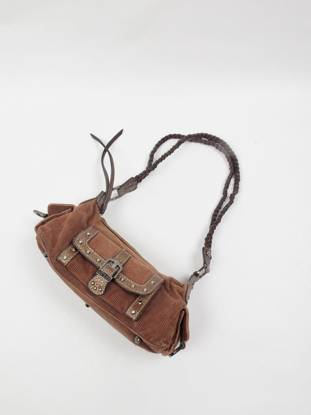 Vintage Brown Guess Shoulder Bag
