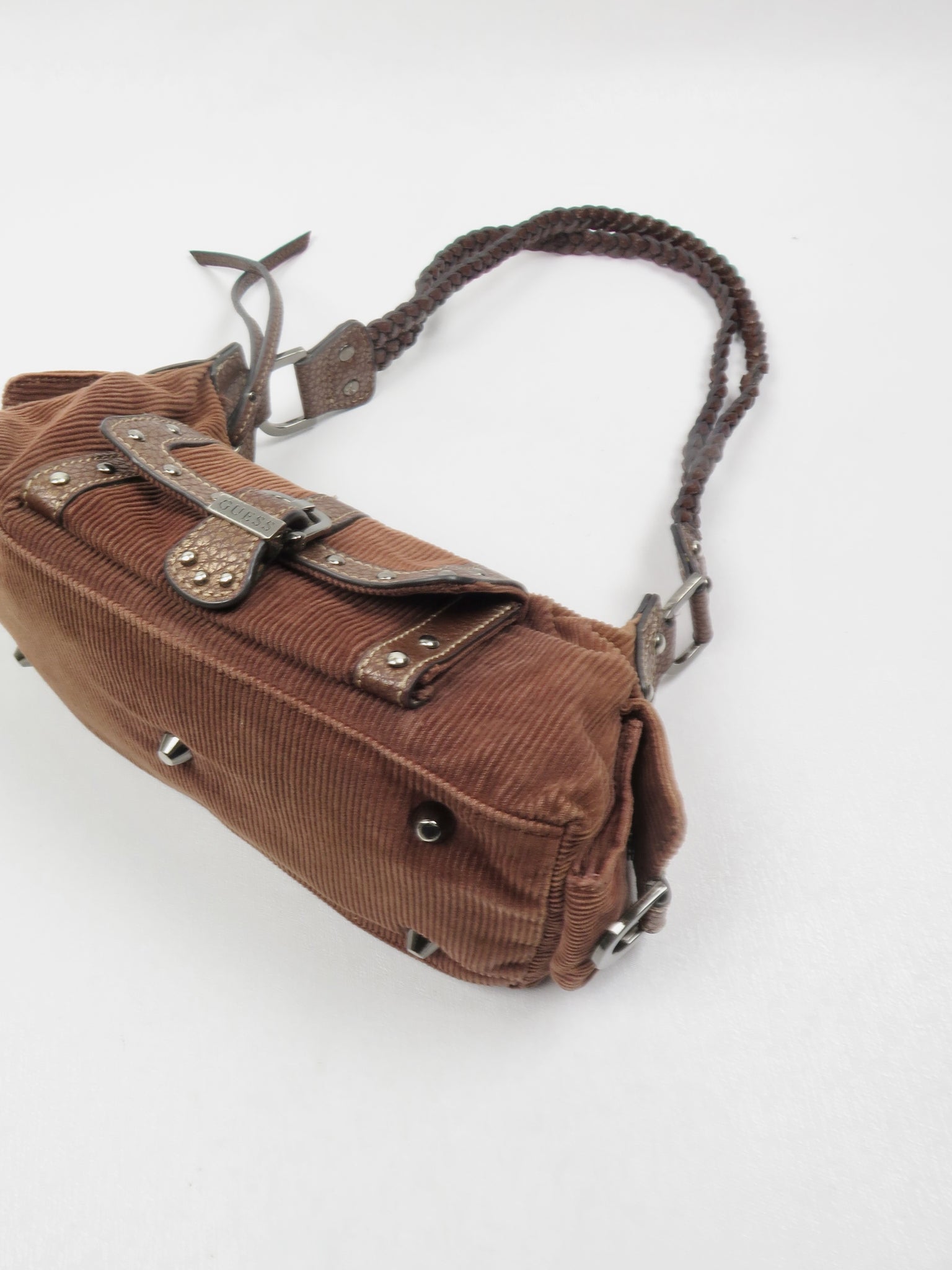 Vintage Brown Guess Shoulder Bag