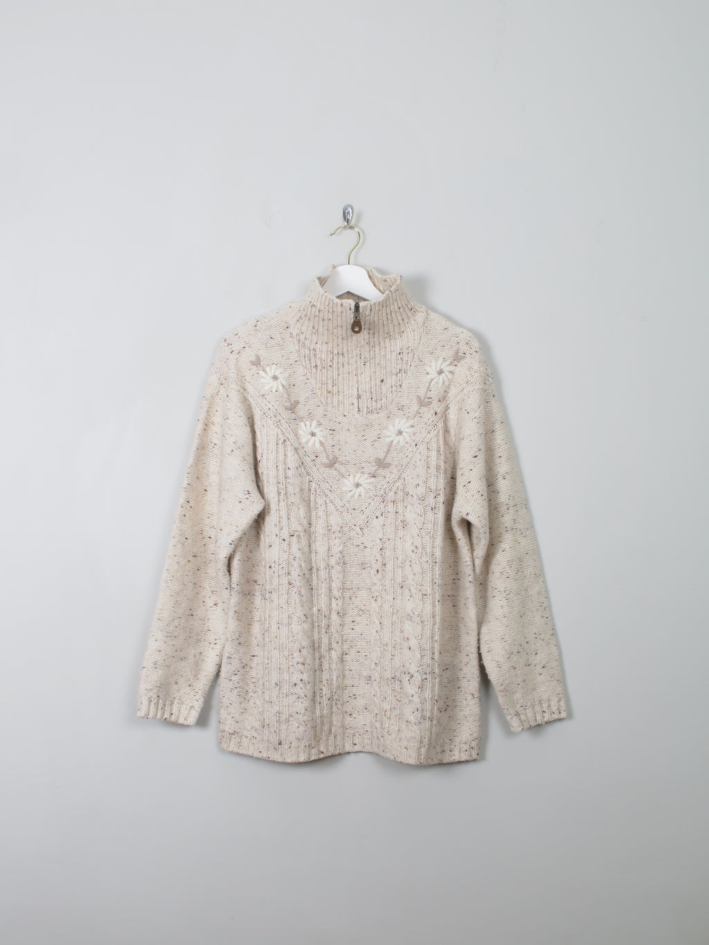 Women's Vintage Wool Mix Jumper M/L