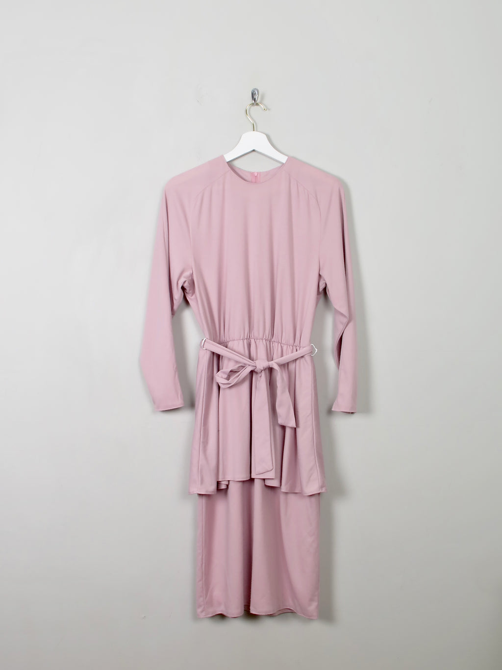 Vintage Pink 1980s Dress S/M