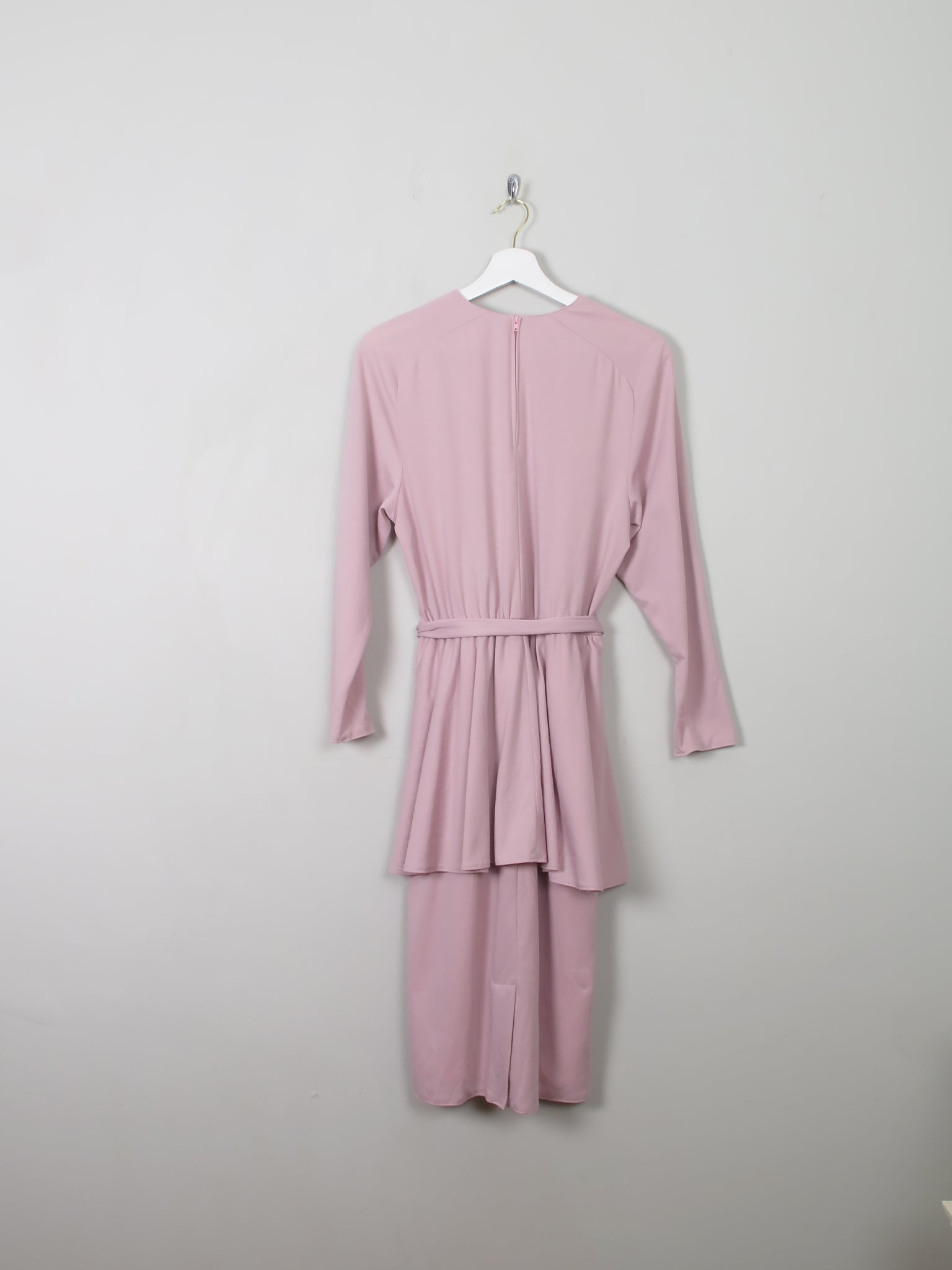 Vintage Pink 1980s Dress S/M - The Harlequin