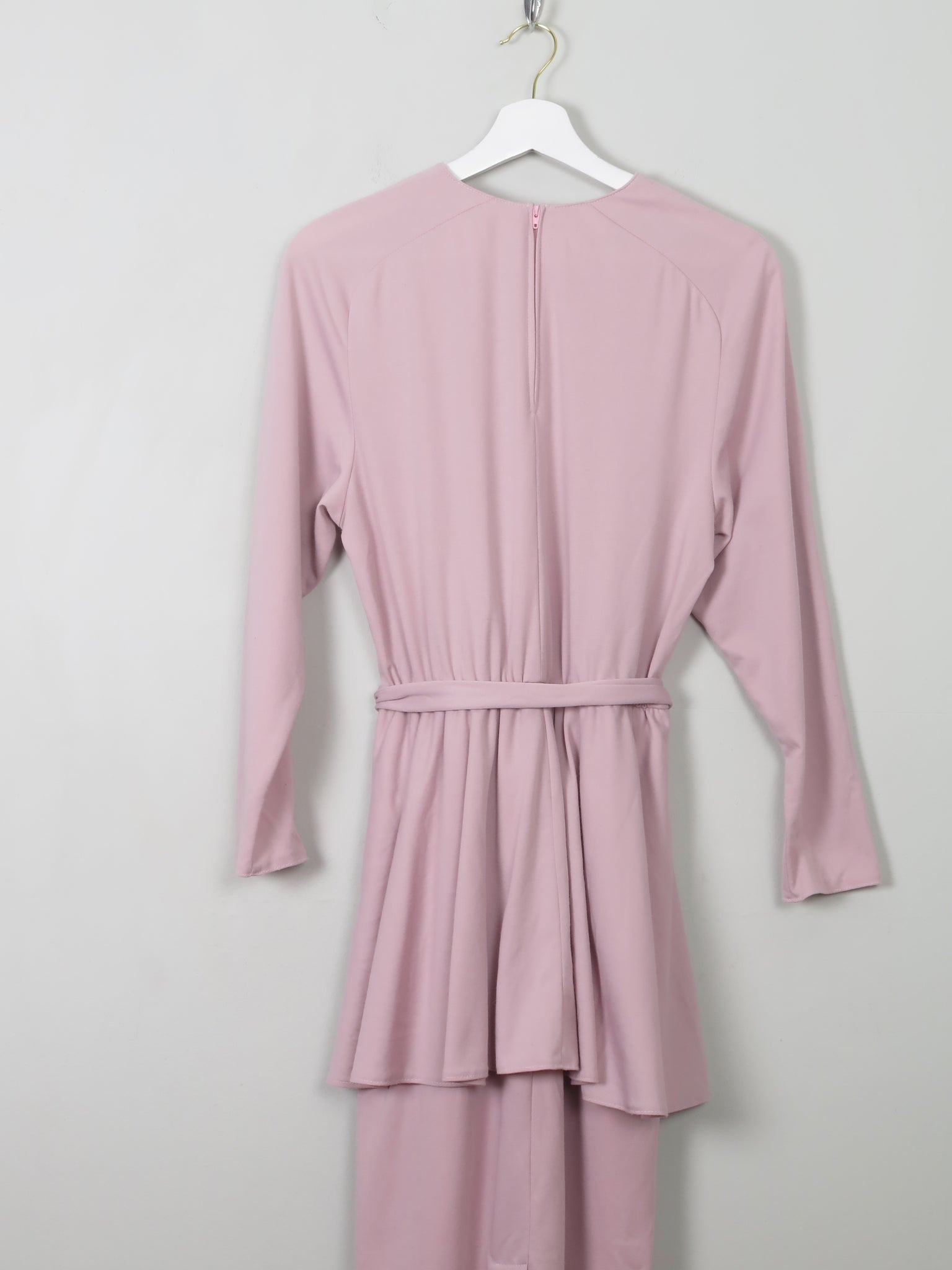 Vintage Pink 1980s Dress S/M - The Harlequin