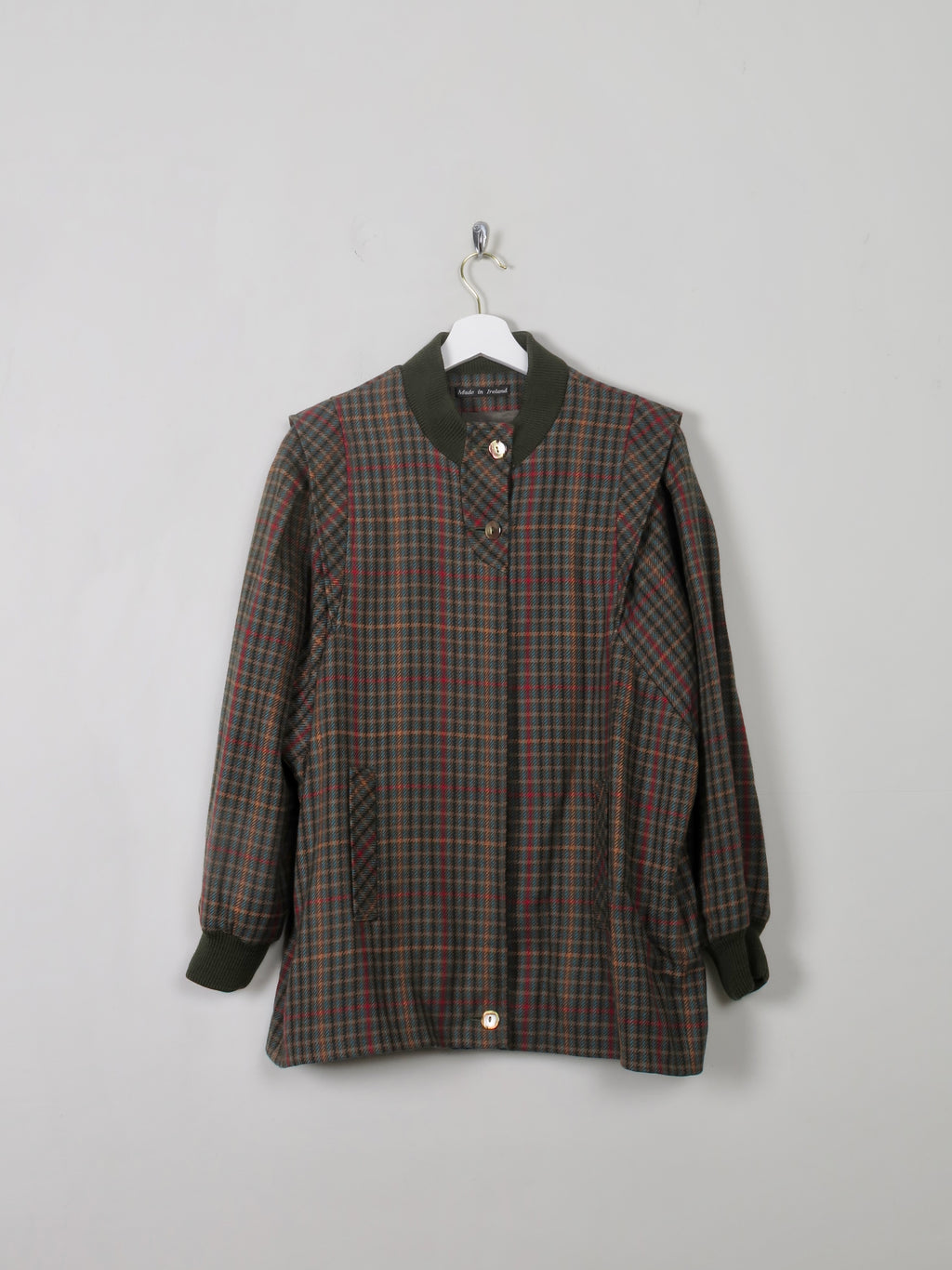 Women's Vintage Green Avoca Tweed Jacket S