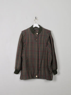 Women's Vintage Green Avoca Tweed Jacket S - The Harlequin