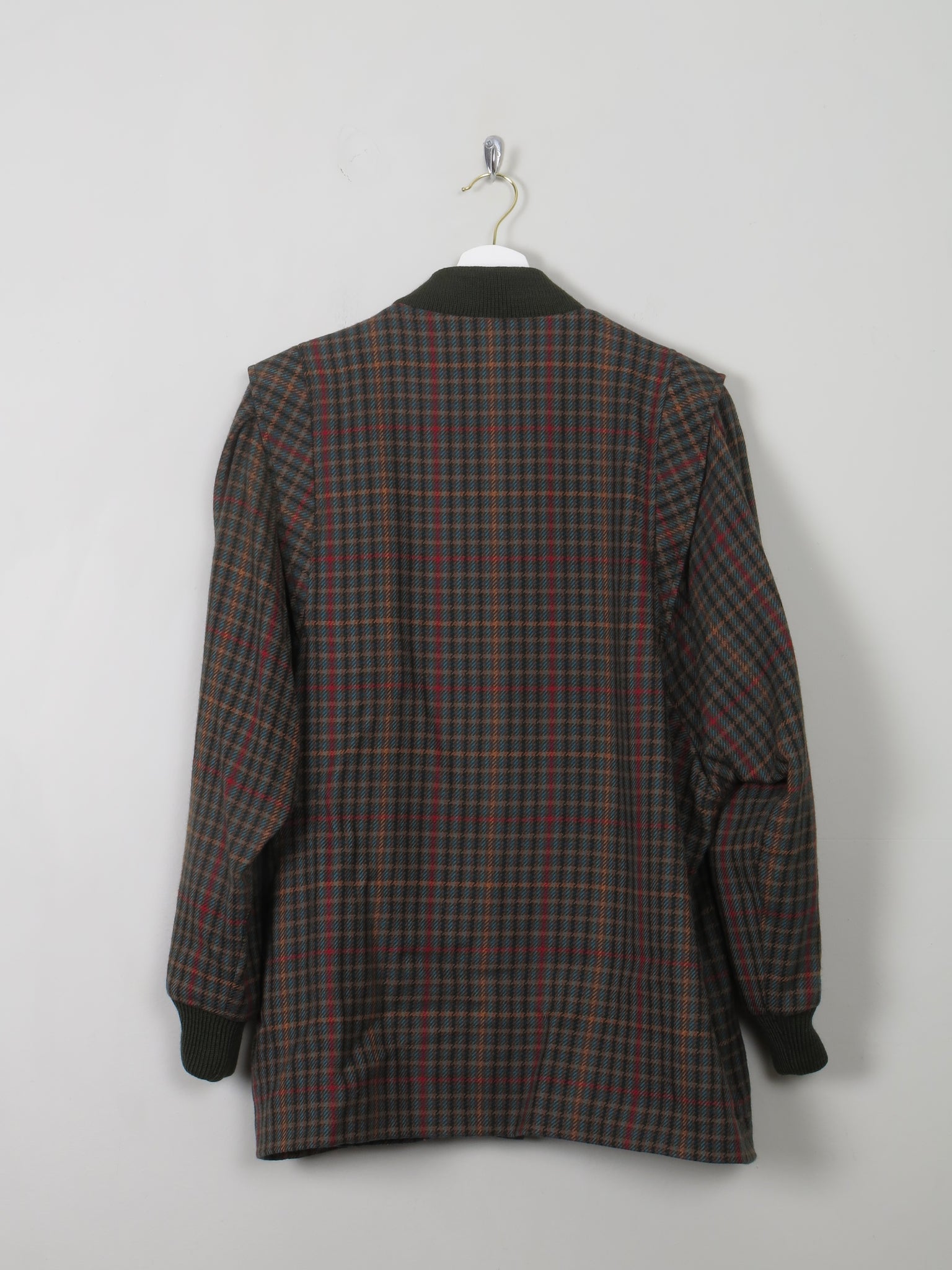 Women's Vintage Green Avoca Tweed Jacket S - The Harlequin