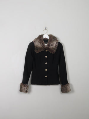 Women's Vintage Plein Sud Wool Jacket With Trims XS - The Harlequin