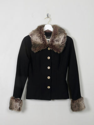 Women's Vintage Plein Sud Wool Jacket With Trims XS - The Harlequin