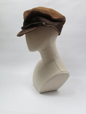 Men's Suede Sailors Hat L - The Harlequin