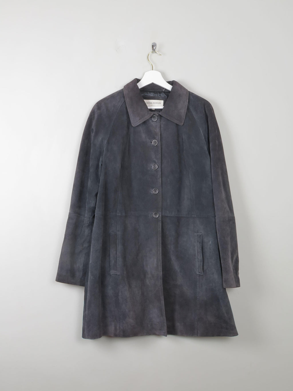 Womens' Vintage Laura Ashley Suede Coat M/L - The Harlequin