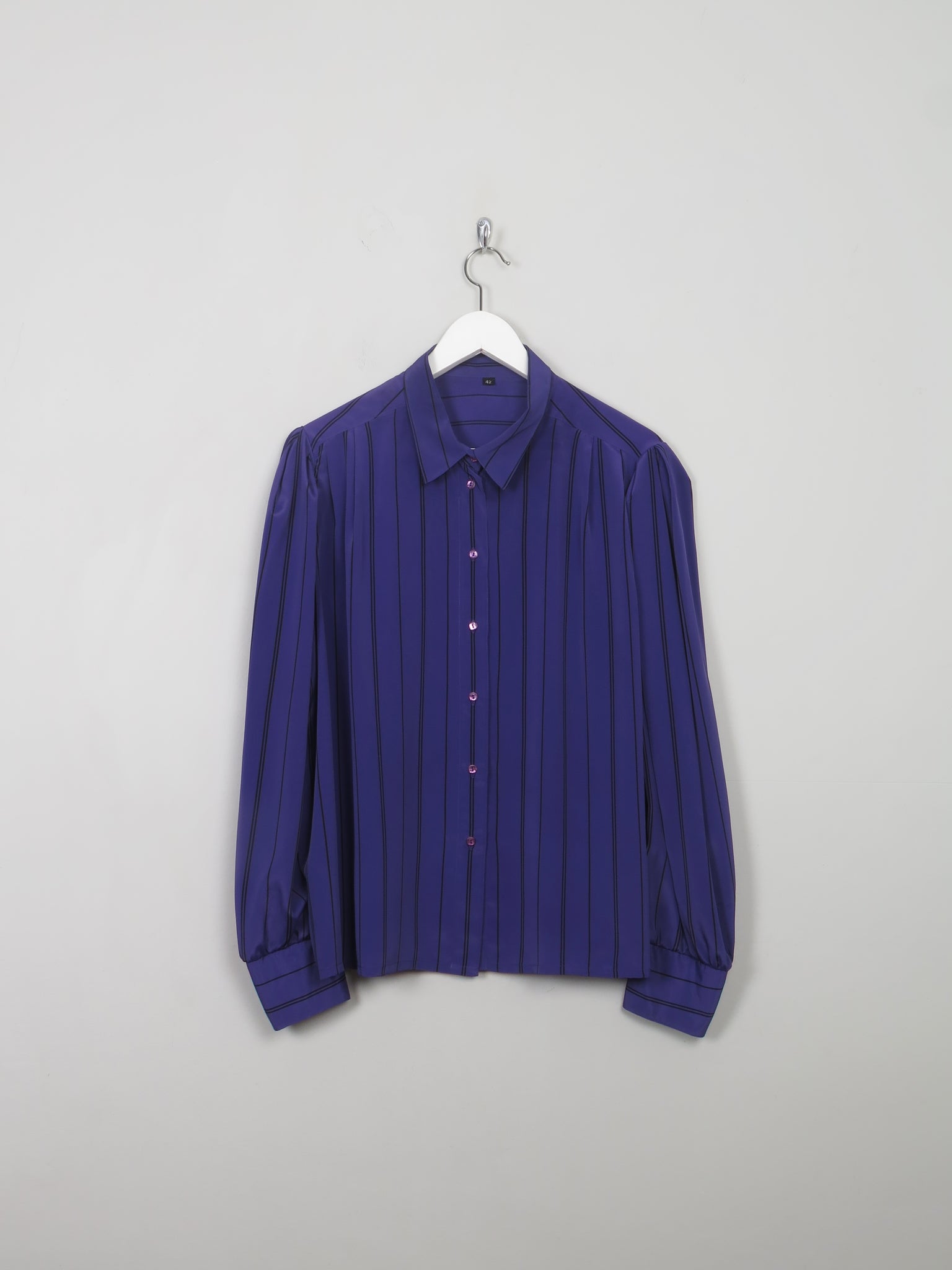 Women's Purple Vintage Blouse L/XL