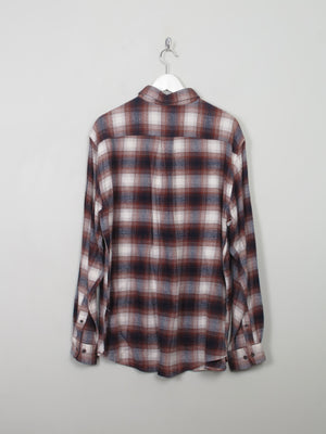 Men's Vintage Style Flannel Shirt L