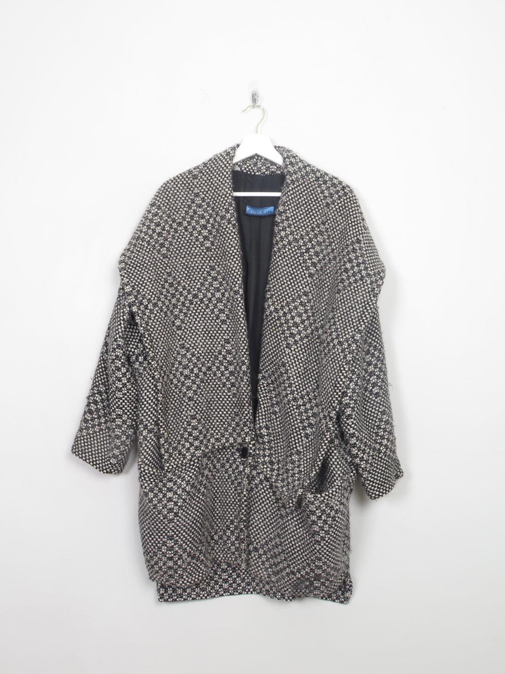 Women's Vintage 80s Tweed Short Coat