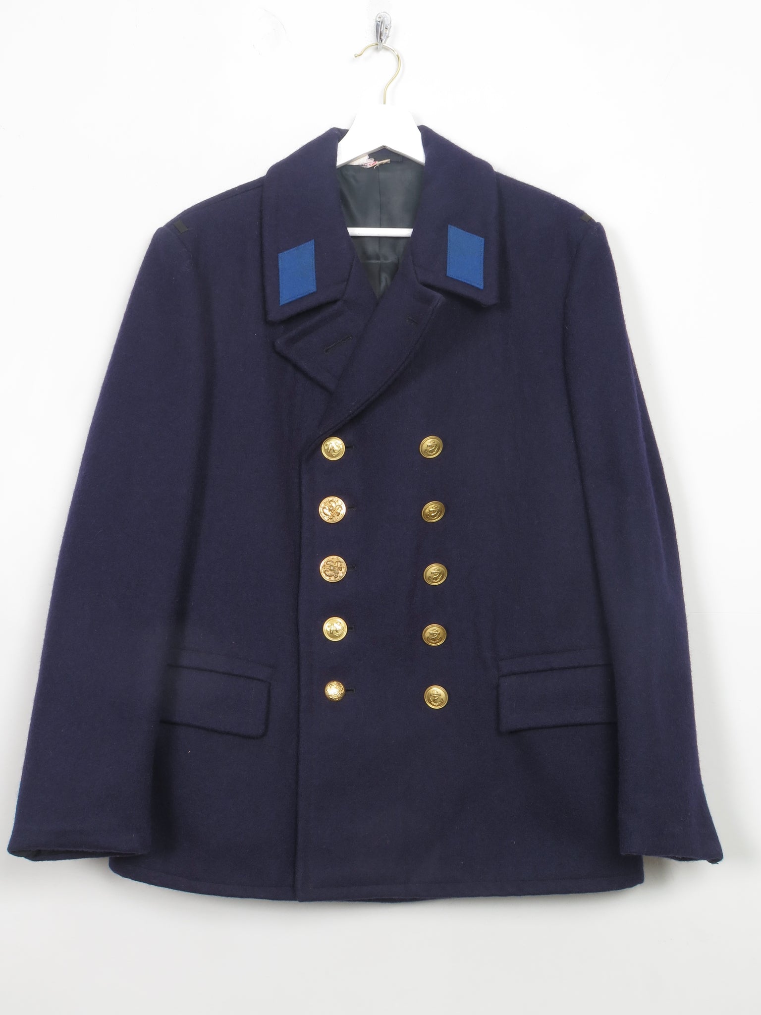Men's Vintage Navy Military Jacket 40"
