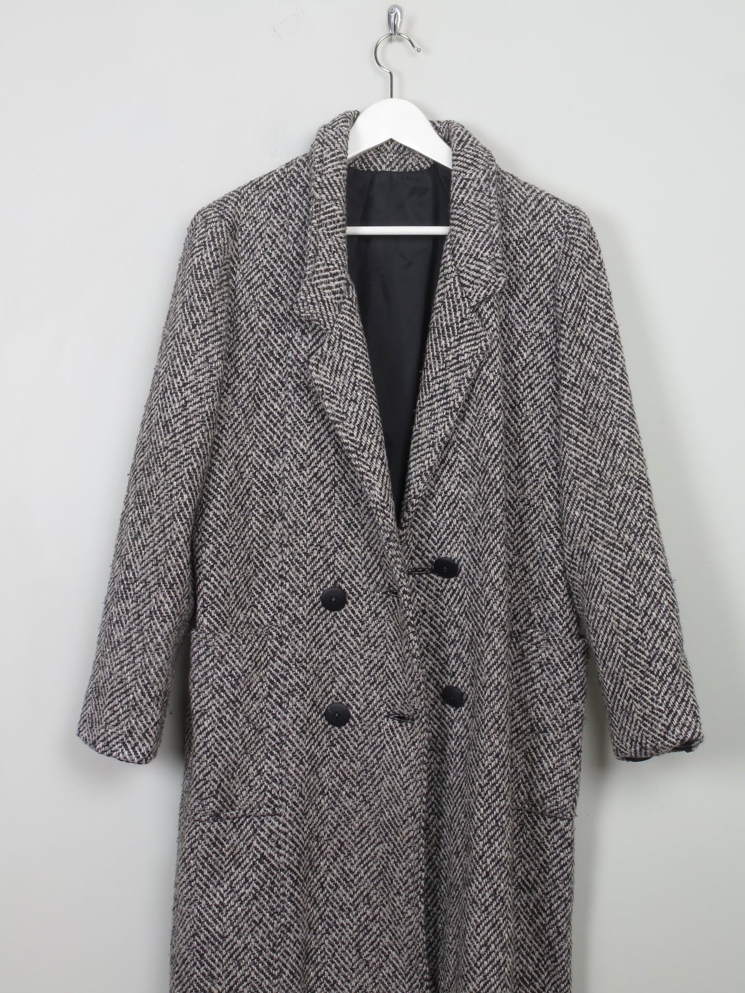 Women's Vintage Tweed Coat S/M