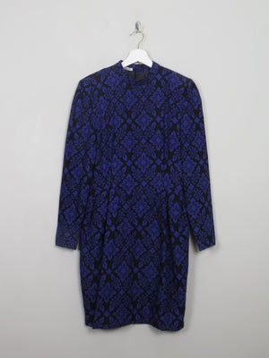 Vintage Blue Guy Laroche Dress S