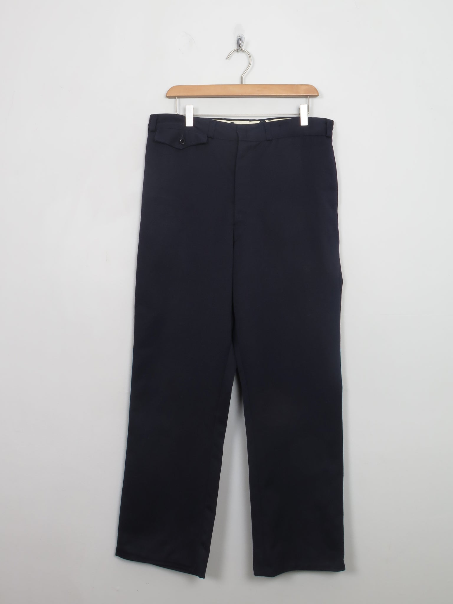 Men's Vintage Navy Trousers 32/29