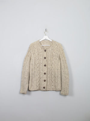 Women's Vintage Hand-Knit Cardigan M