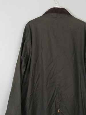 Men's Green Waxed Jacket XL - The Harlequin