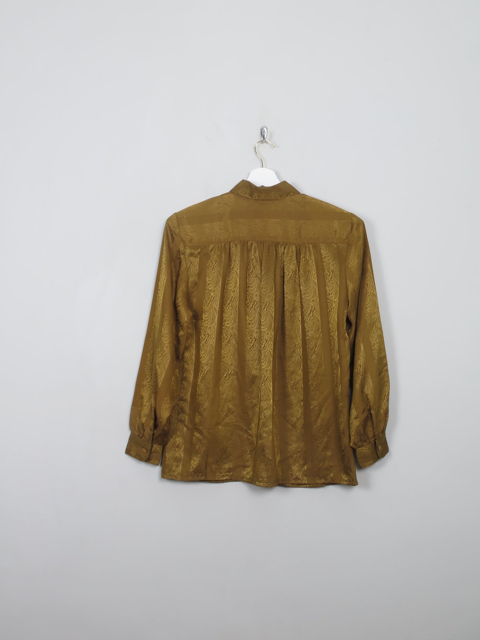 Women's Vintage Green Blouse M