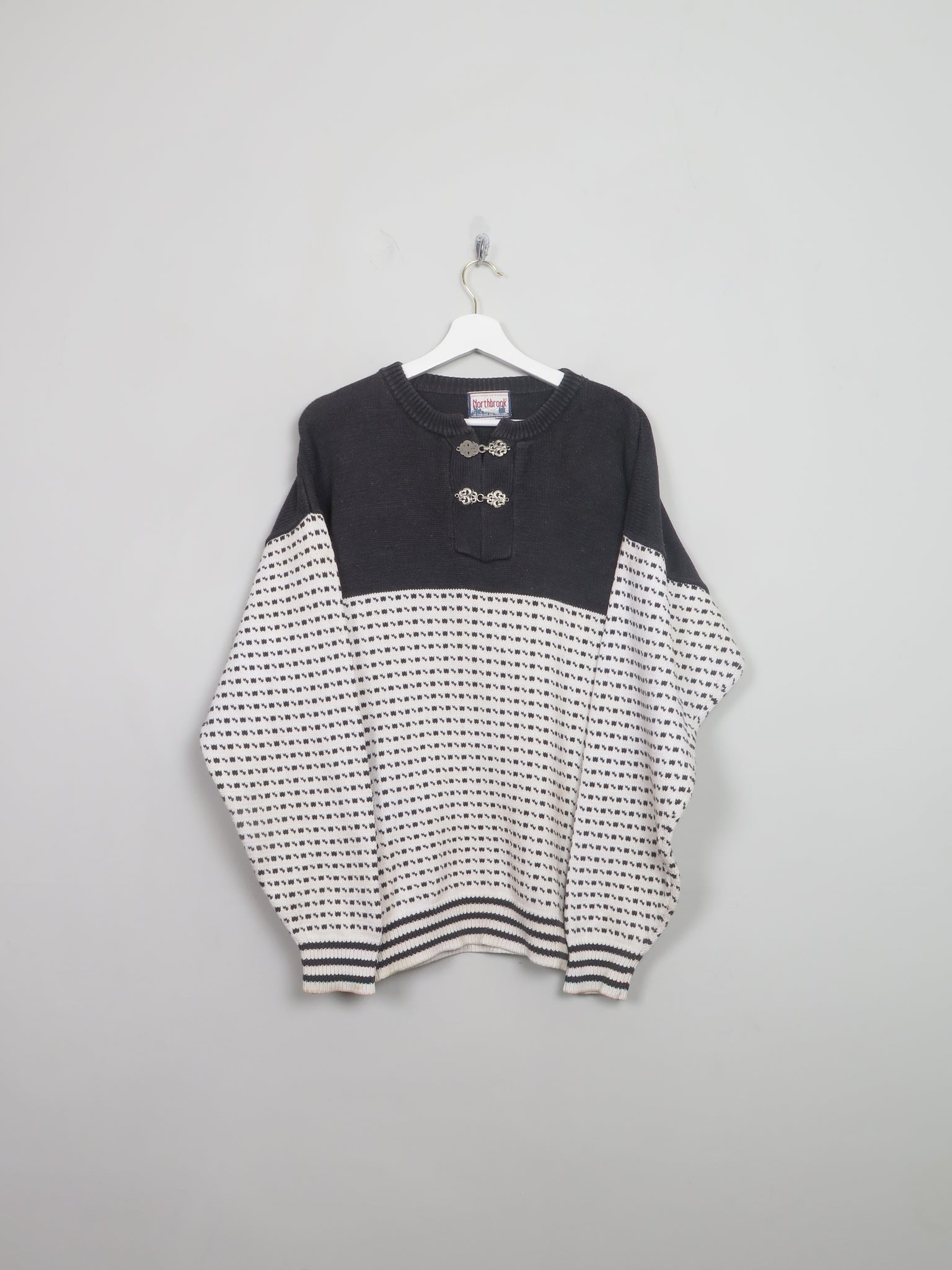 Men's Vintage Nordic Jumper L