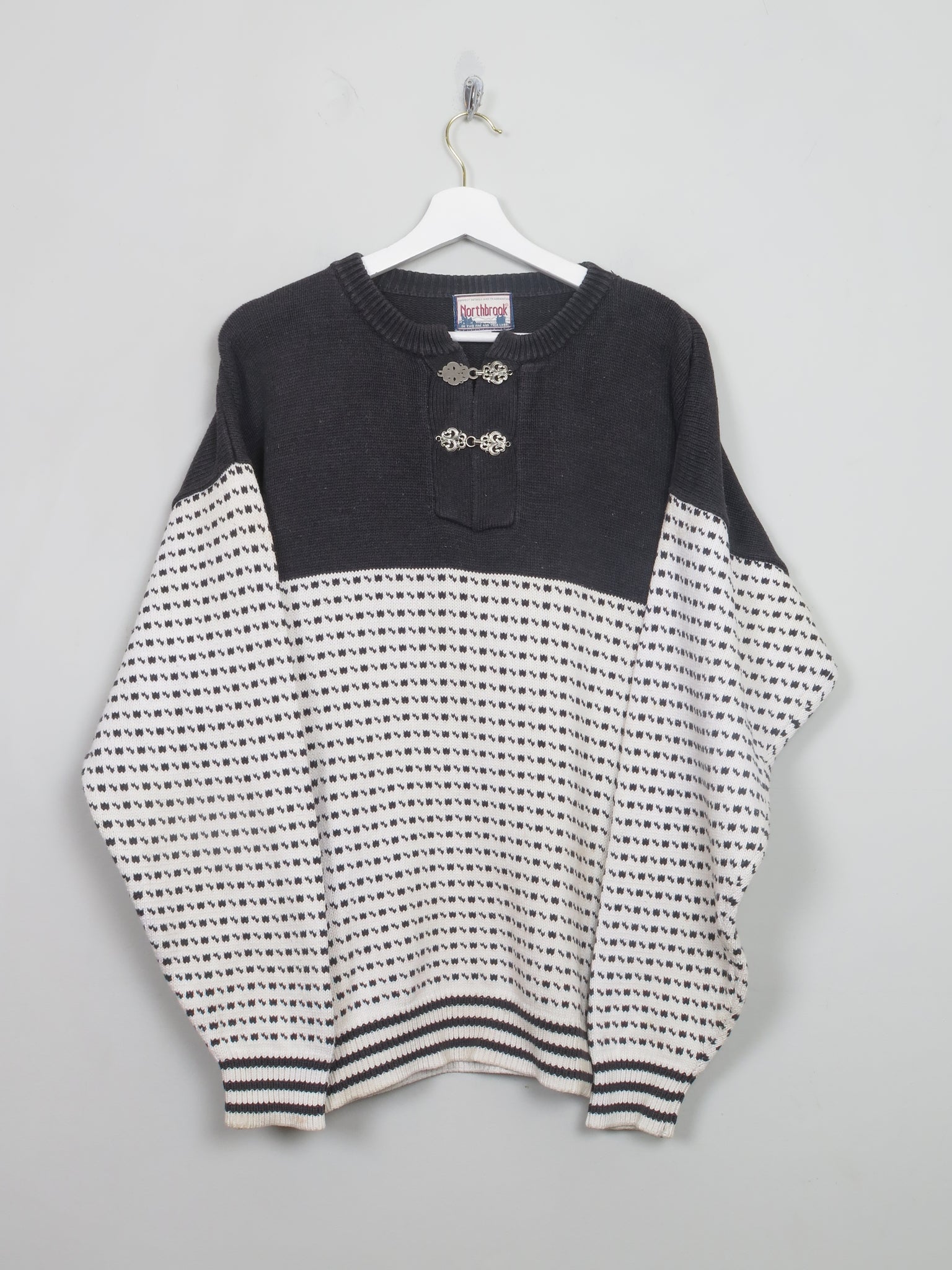 Men's Vintage Nordic Jumper L