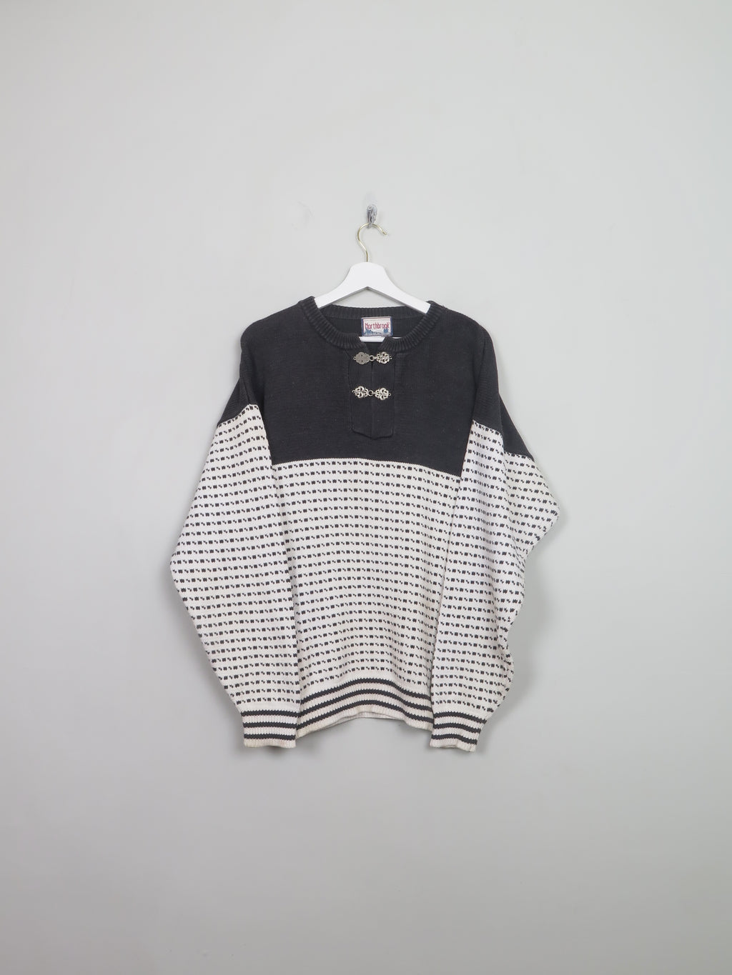 Men's Vintage Nordic Jumper L