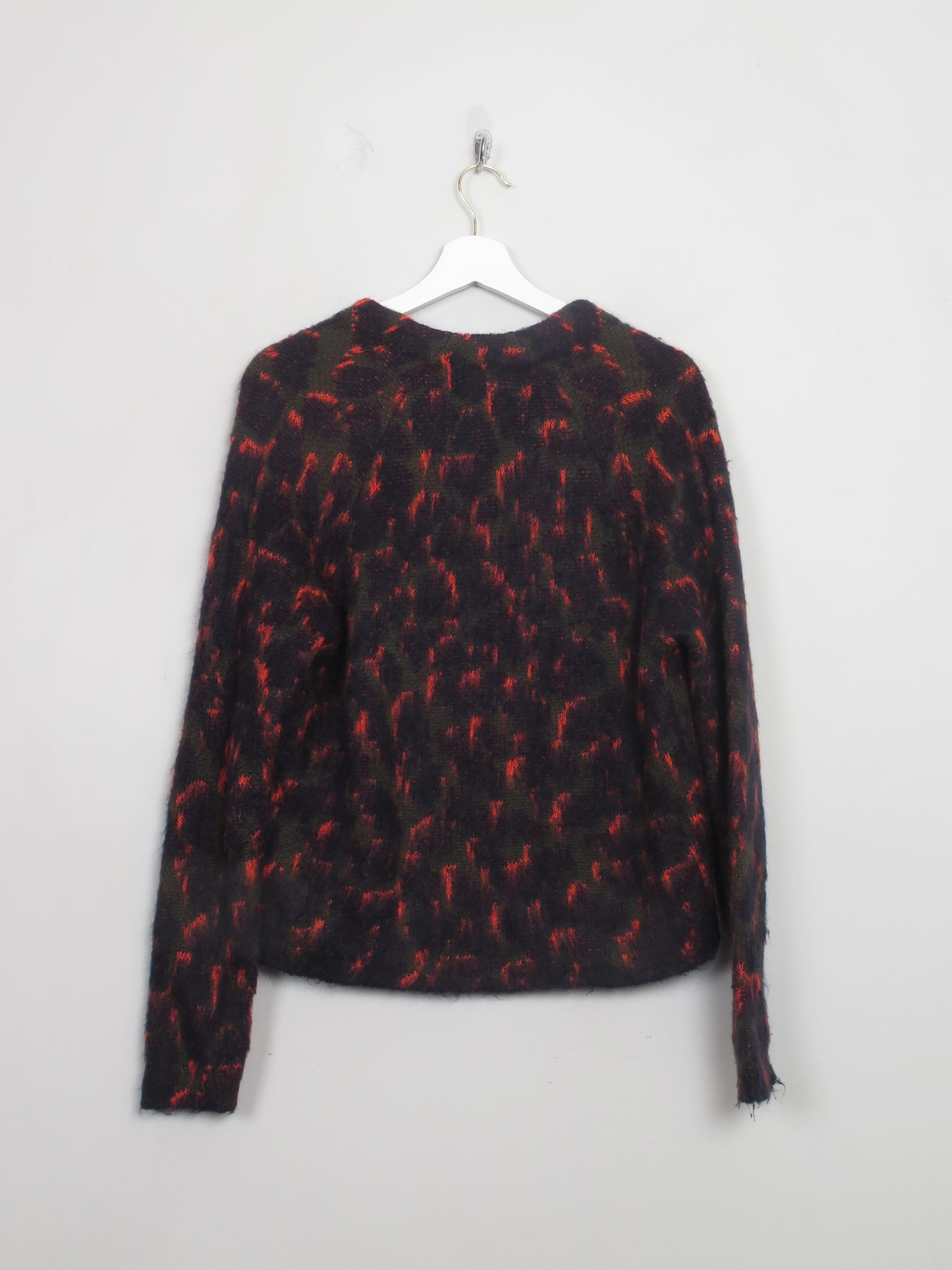 Women's Leopard Print Zadig & Voltaire V-Neck Jumper S